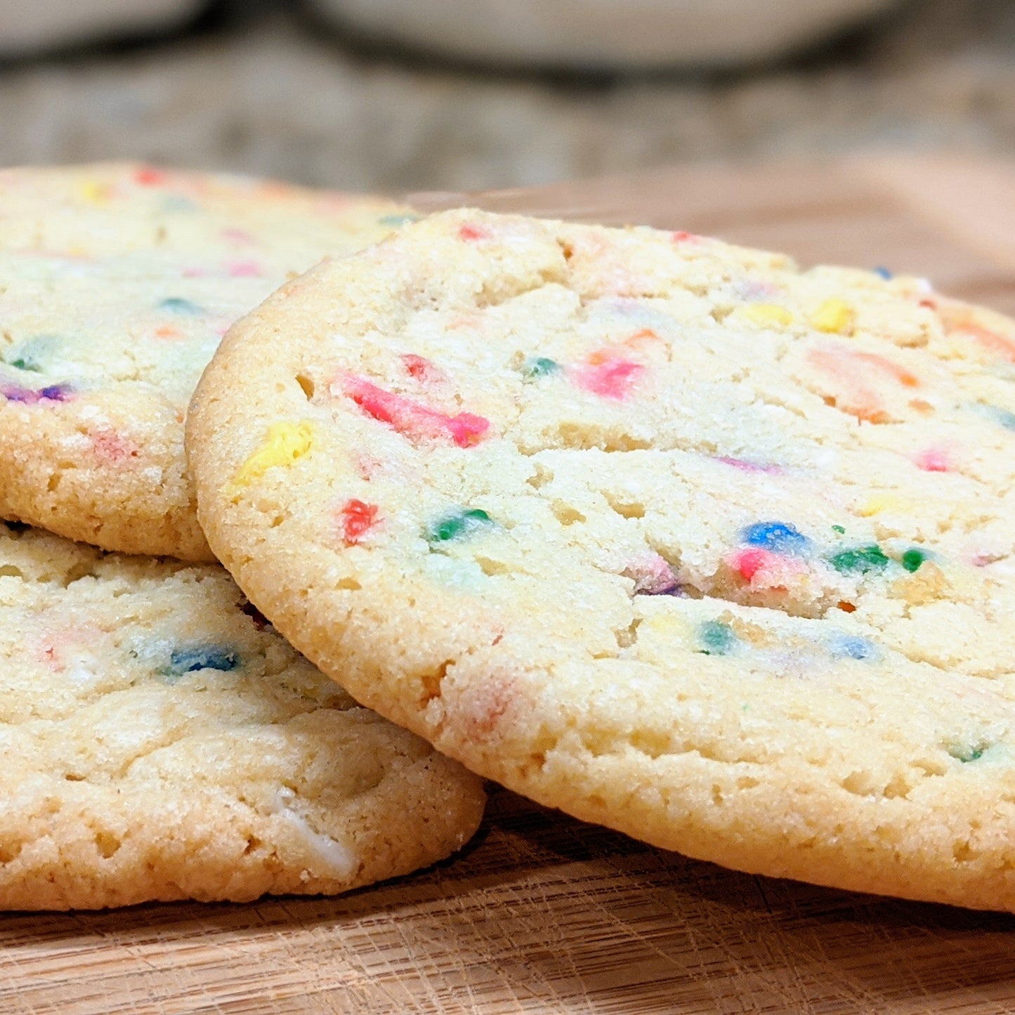 Rainbow Racket Sugar Cookies