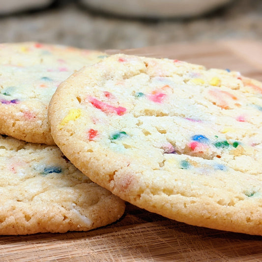 Rainbow Racket Sugar Cookies